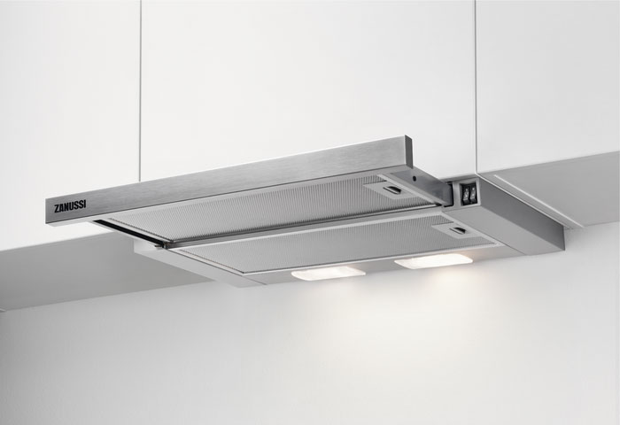 

Вытяжка встраиваемая Zanussi ZHP60350SA серебристый, ZHP60350SA