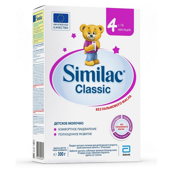 Молочная смесь Similac Classic 4 от 18 мес. 300 г