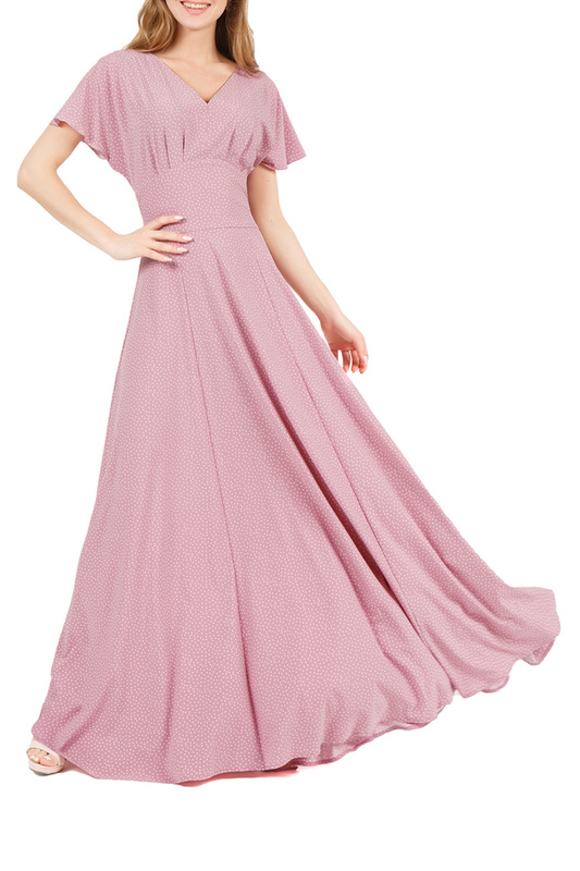 фото Платье женское marichuell mpl00068l(edelmira) розовое 48 ru