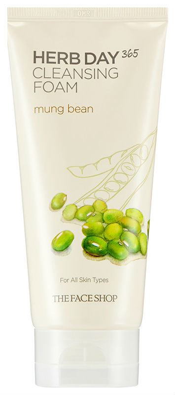 

Пенка для умывания The Face Shop HERB DAY 365 Foaming Cleanser Mung Bean 170 мл