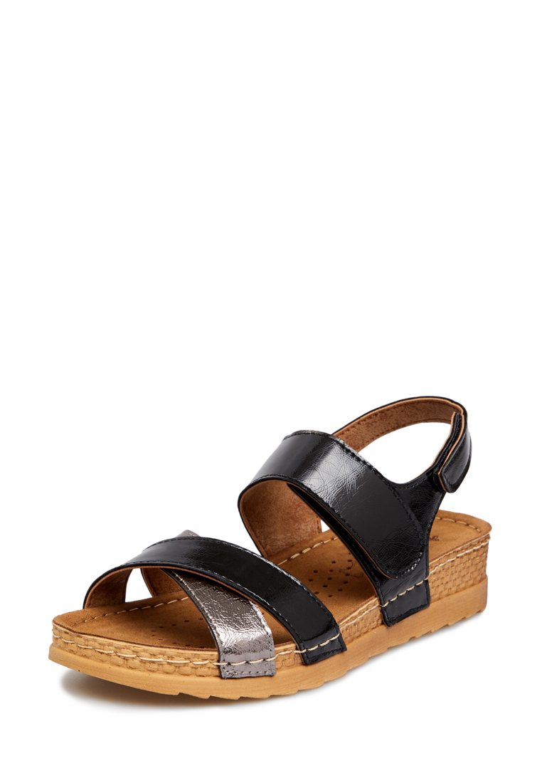 фото Босоножки женские t.taccardi 710018092 черные/серебристые 37 ru