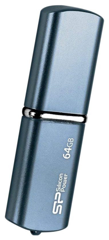 

Флешка Silicon Power LuxMini 720 64ГБ Blue (SP064GBUF2720V1D), LuxMini 720