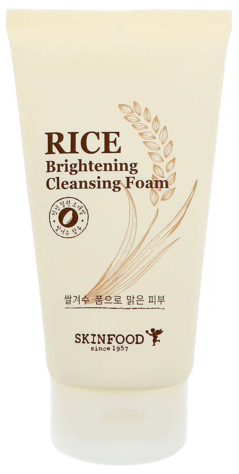 фото Пенка для умывания skinfood rice brightening cleansing foam 150 мл