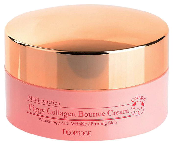 фото Крем для лица deoproce piggy collagen bounce cream 100 г