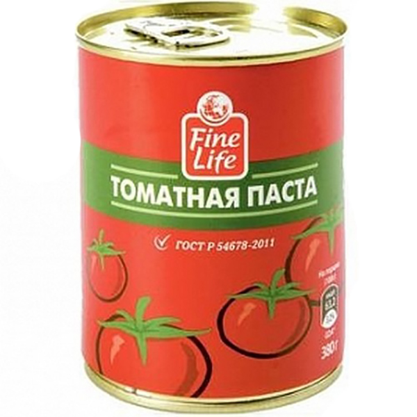 

Паста Fine Life томатная 380 г