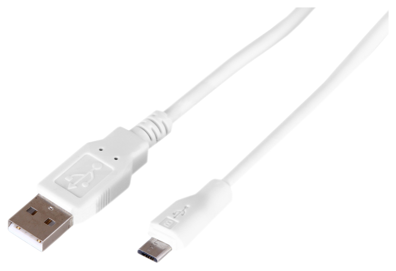 Кабель Rexant microUSB 3м White