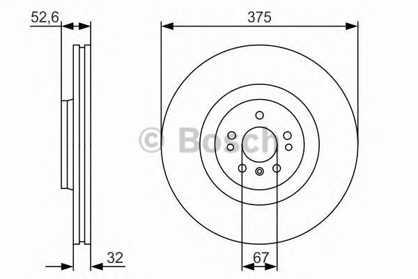 фото Тормозной диск bosch 0986479r31