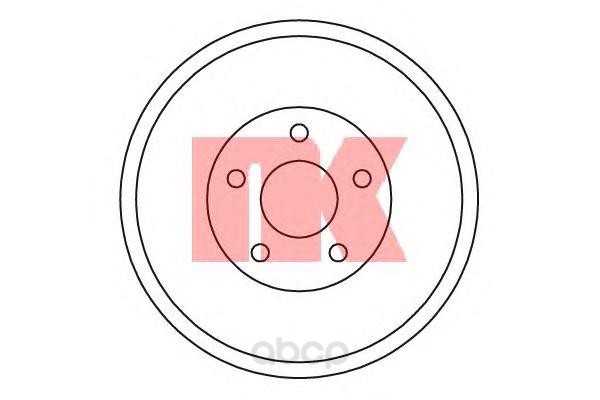 

Тормозной барабан Nk 254401