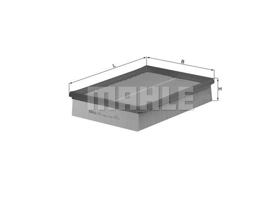 фото Фильтр воздушный knecht lx 856 mahle/knecht