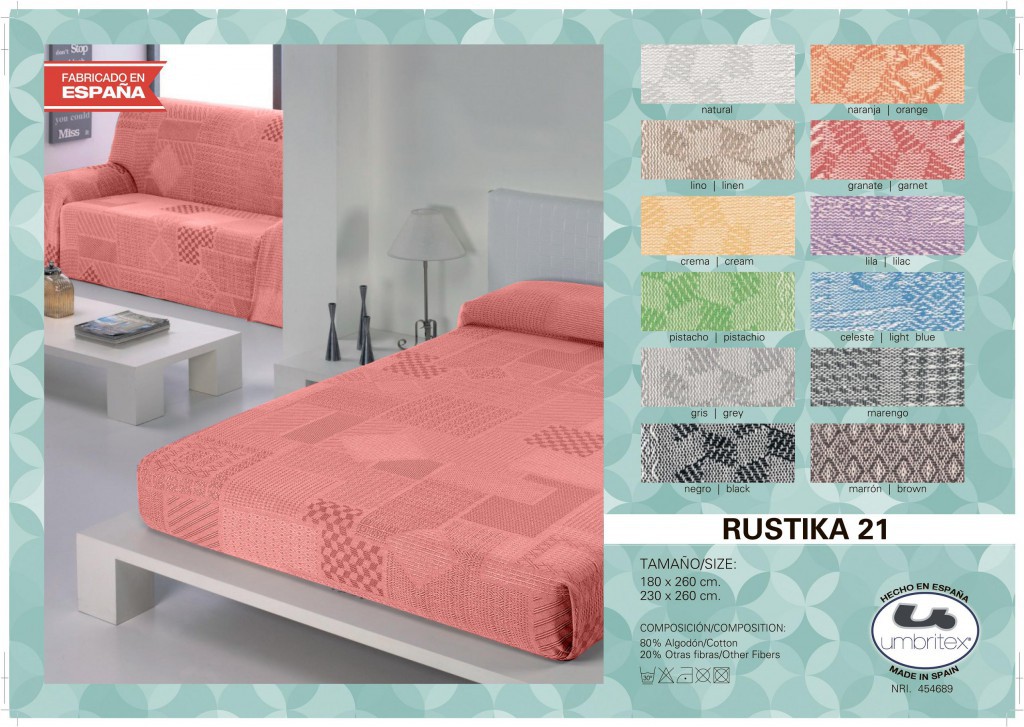 Покрывало плед UMBRITEX арт,Rustica21 garnet разм,180х260