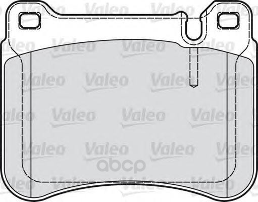 

Комплект тормозных колодок Valeo 601034