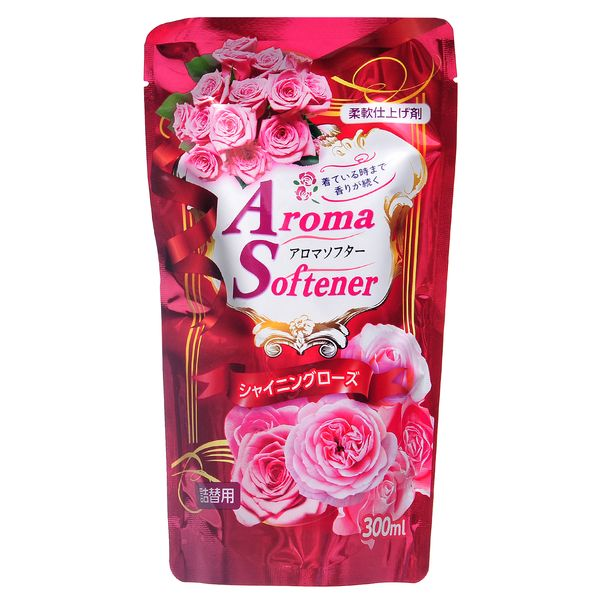 фото Кондиционер для белья с микрокапсулами с ароматом розы, сменная упаковка 300 мл nobrand