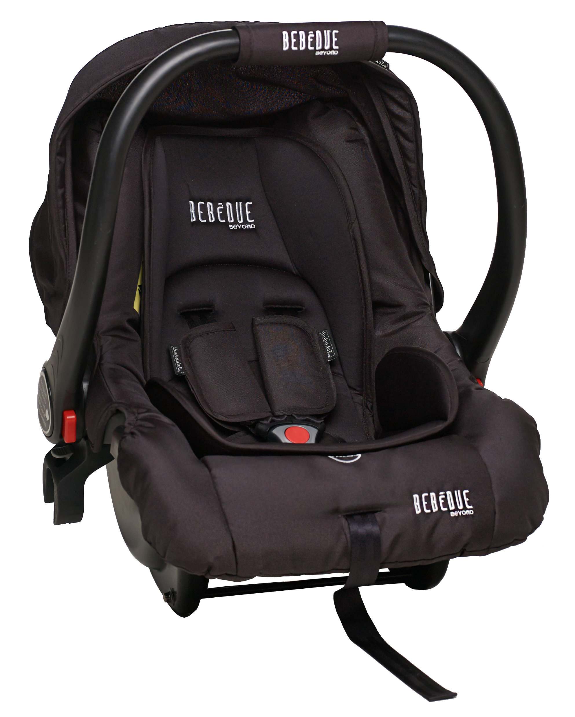 фото Автолюлька bebe due beyond цв.черный гр.0+