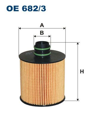 

Фильтр масляный FILTRON OE682/3
