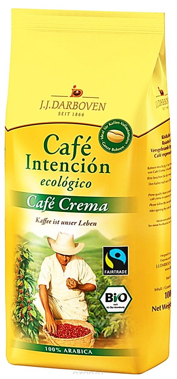 

Кофе в зернах Darboven intencion ecologico crema 1 кг