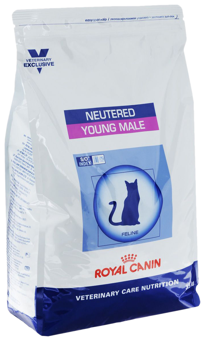 фото Сухой корм для котов royal canin neutered young male, для кастрированных до 7 лет, 3,5кг