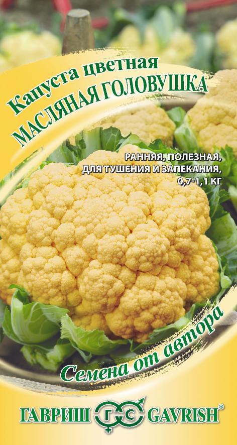 

Семена Капуста цветная Масляная головушка, 10 шт, Гавриш, 222246