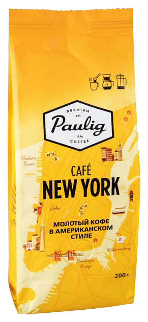 Кофе Paulig молотый New York 200 г