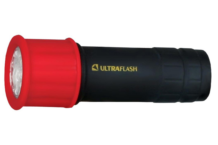 фото Туристический фонарь ultraflash led15001-a черный/красный, 1 режим