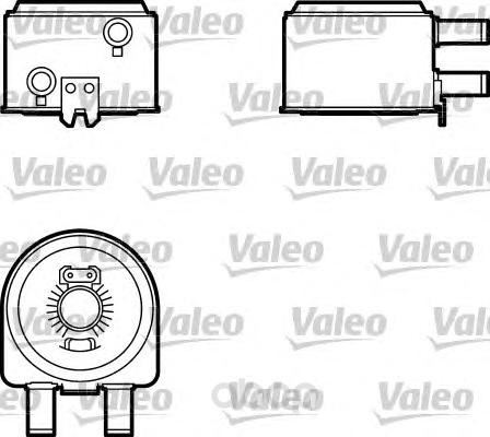 

Радиатор охлаждения двигателя Valeo 817704