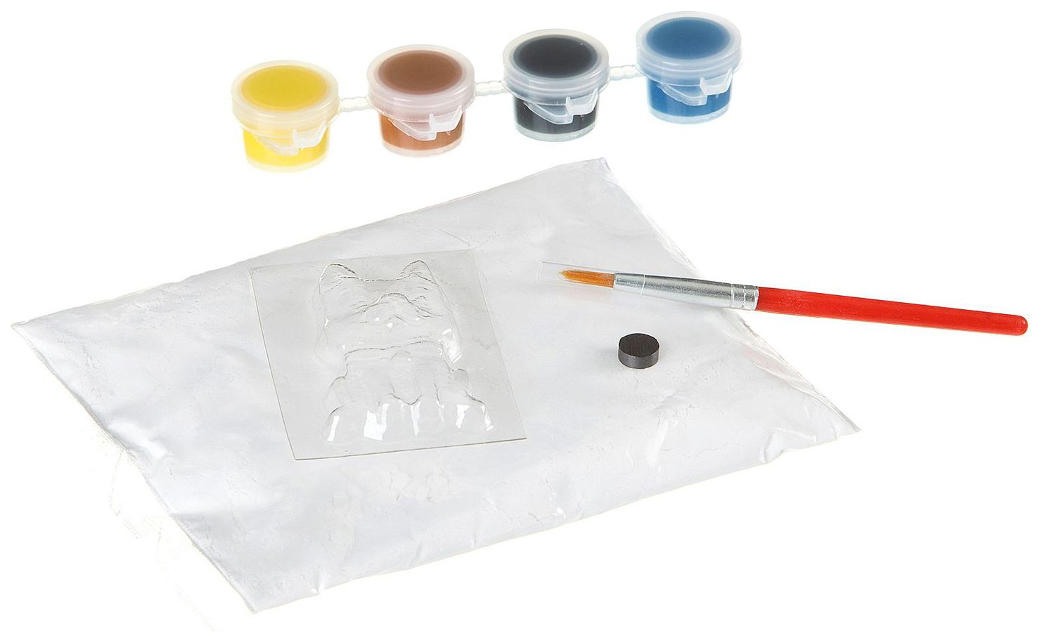 

Набор для творчества Bondibon магнитик из гипса Собачка ВВ2010