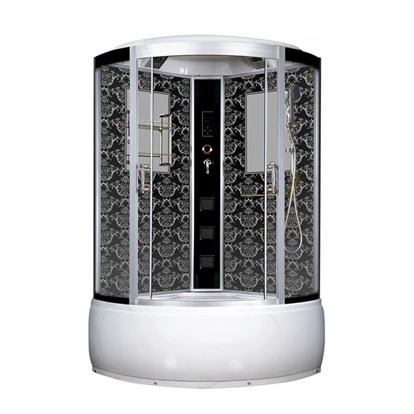

Душевой бокс Niagara Lux NG-7744B 120x120x215, черный с узором