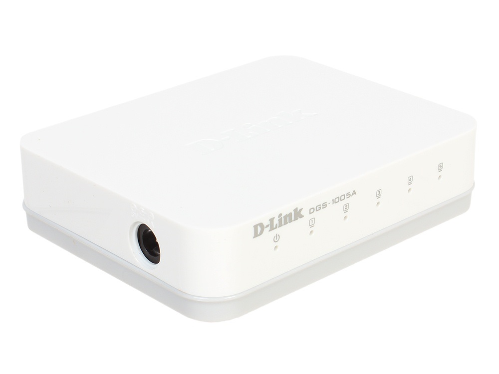 

Коммутатор D-Link DGS-1005A/D1A White, DGS-1005A