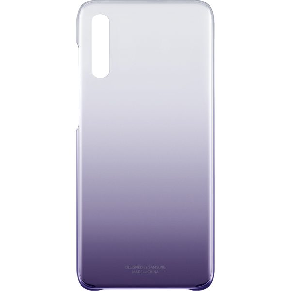 Чехол Samsung для A70 Purple/Transparent