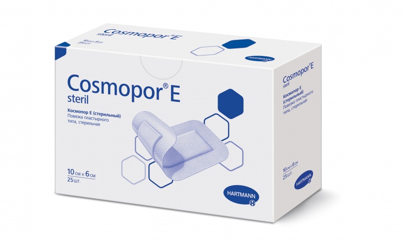 Купить Повязки Cosmopor E стерильные послеоперационные самоклеящиеся 10х6 см 25 шт. 900871