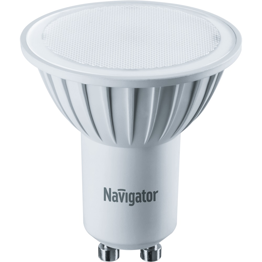 Лампа светодиодная Navigator 94 256, 3 Вт, цоколь GU10, теплый свет 3000К
