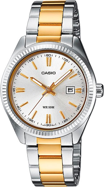 фото Наручные часы кварцевые женские casio collection ltp-1302psg-7a