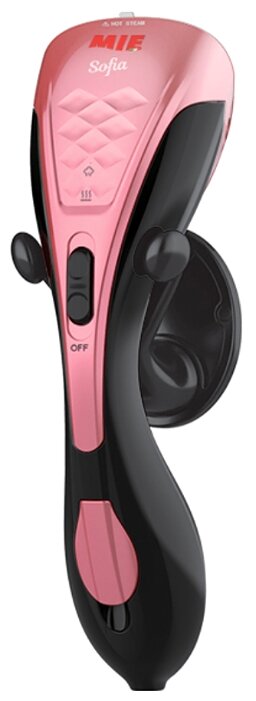 фото Ручной отпариватель mie sofia black/pink