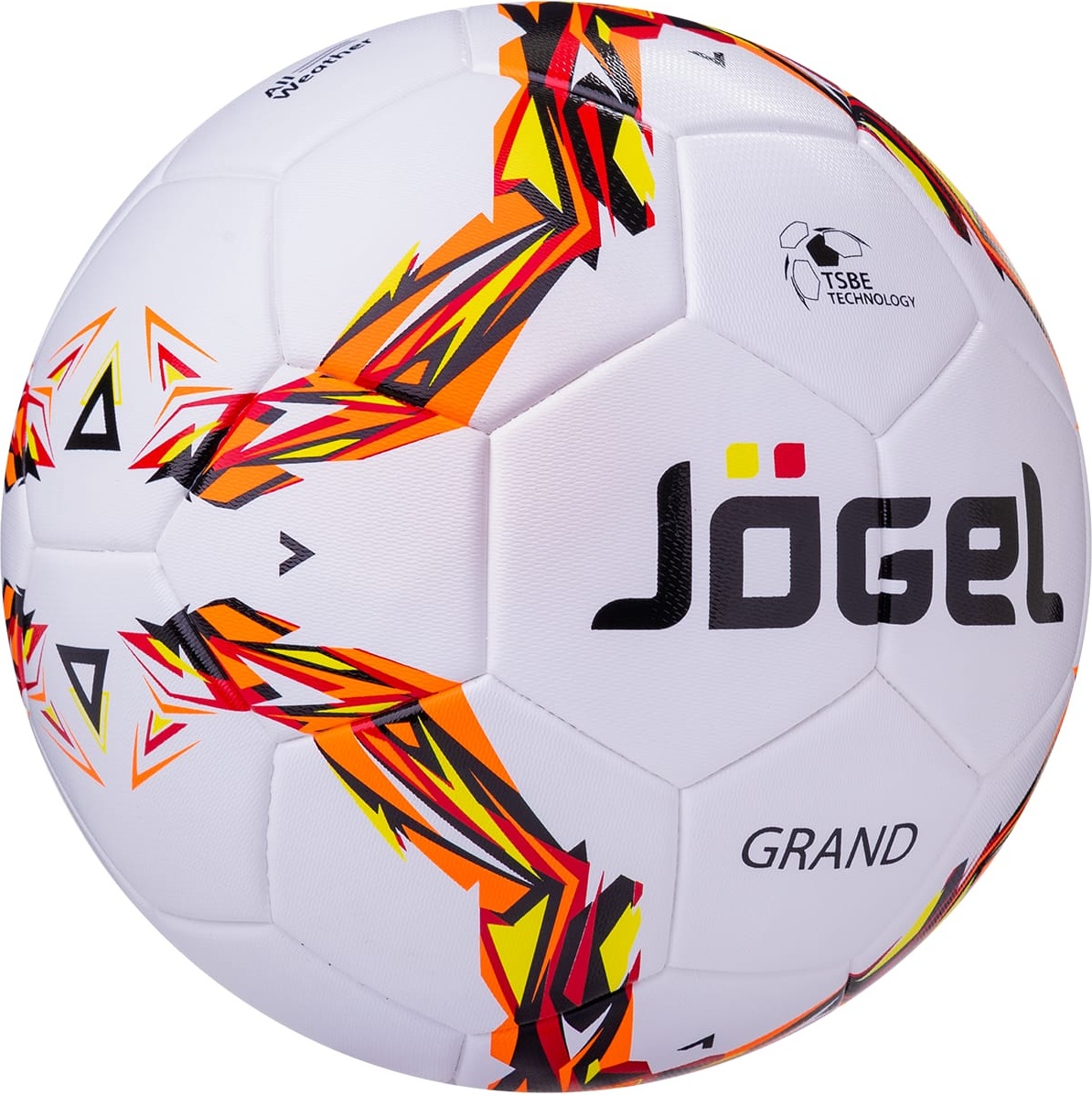 фото Футбольный мяч jogel js-1010 grand №5 white