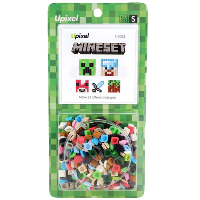 

Комплект пикселей Upixel Собери любую из 23 картинок T-S003 Mineset