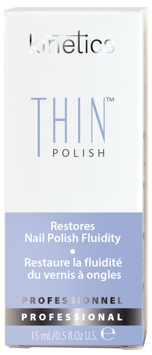 фото Разбавитель лака для ногтей kinetics thin polish restores nail polish fluidity 15 мл