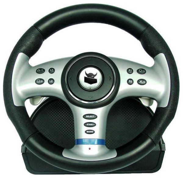 

Игровой руль Black Warrior BW-131 Cyber Racer, BW-131 Cyber Racer