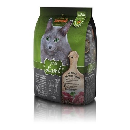фото Сухой корм для кошек leonardo adult sensitive, ягненок и рис,0,4кг