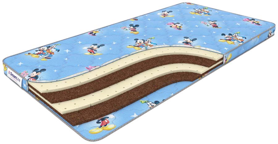 фото Детский матрас babymix slim 60*120 dreamline