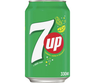 Газированный напиток 7-up  0.33 л