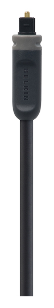 фото Кабель belkin toslink - toslink, 1м grey (av10009qp1m)