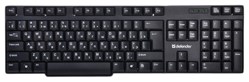 

Клавиатура Defender Accent SB-930 Black, Accent SB-930
