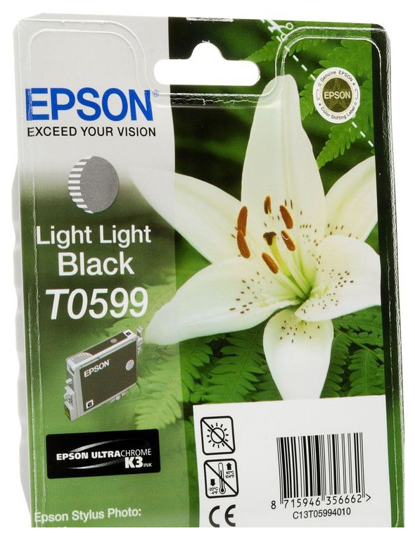 Картридж для струйного принтера Epson C13T05994010, светло-черный, оригинал