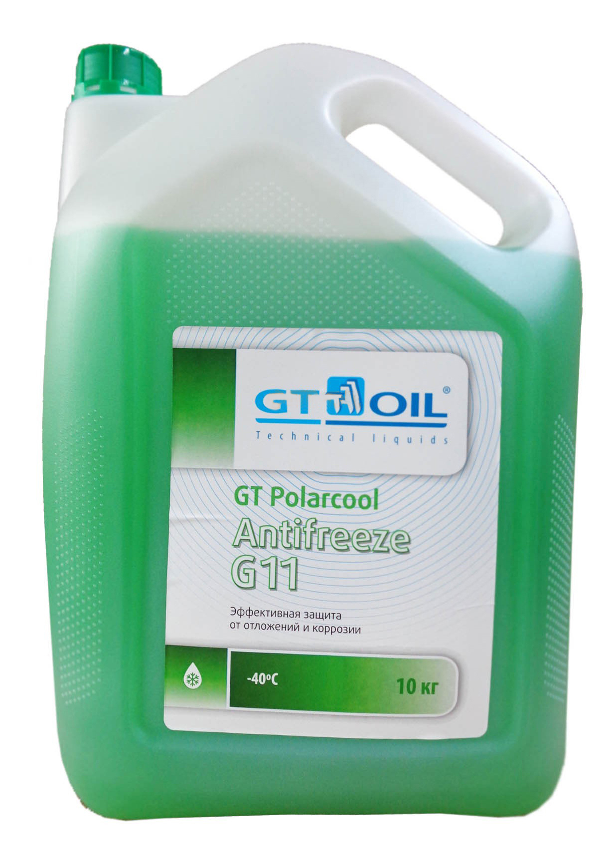 Антифриз GT OIL POLARCOOL G11, зеленый готовый