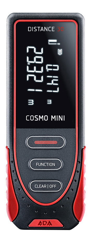 дальномер ada cosmo mini 40 лазерный 40м точность ±2мм 635нм Дальномер лазерный ADA Cosmo MINI
