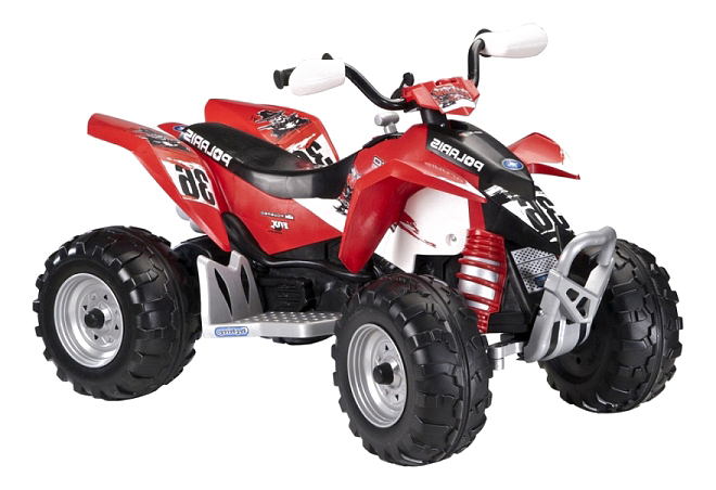 

Электроквадроцикл Peg-Perego Polaris Outlaw красный, Polaris Outlaw