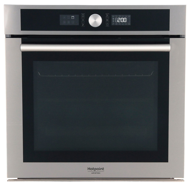 фото Встраиваемый электрический духовой шкаф hotpoint-ariston 7ofi4 852 sс ix ha grey