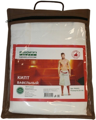 

Килт для сауны Proffi PH5472 Размер XL белый
