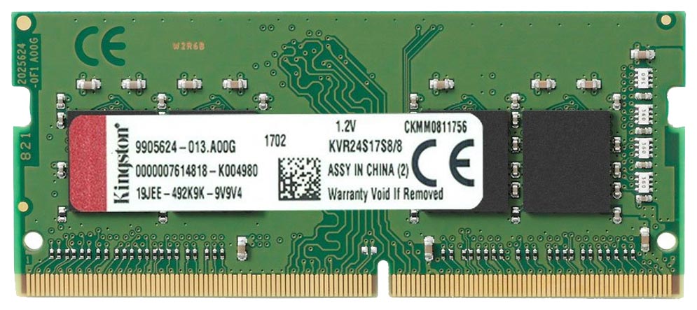 фото Оперативная память kingston kvr24s17s8/8