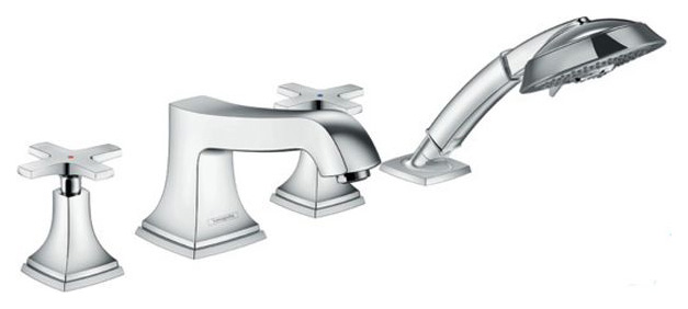 фото Смеситель для ванны на борт hansgrohe classic 31449000 хром