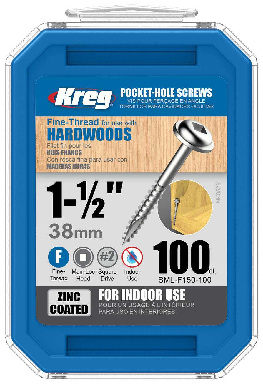 

KregSML-F150-1001-1/2" - 100 шт, 1-1/2' - 100 шт